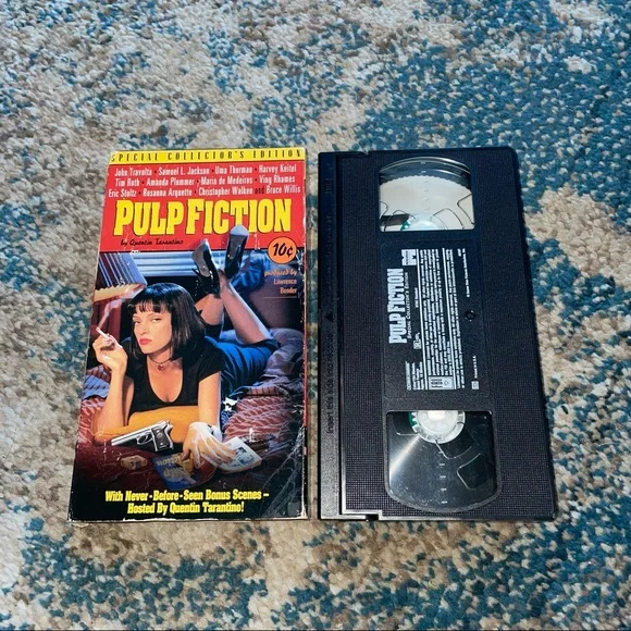 Media | Official Pulp Fiction Vhs Collectors Edition | Poshmark